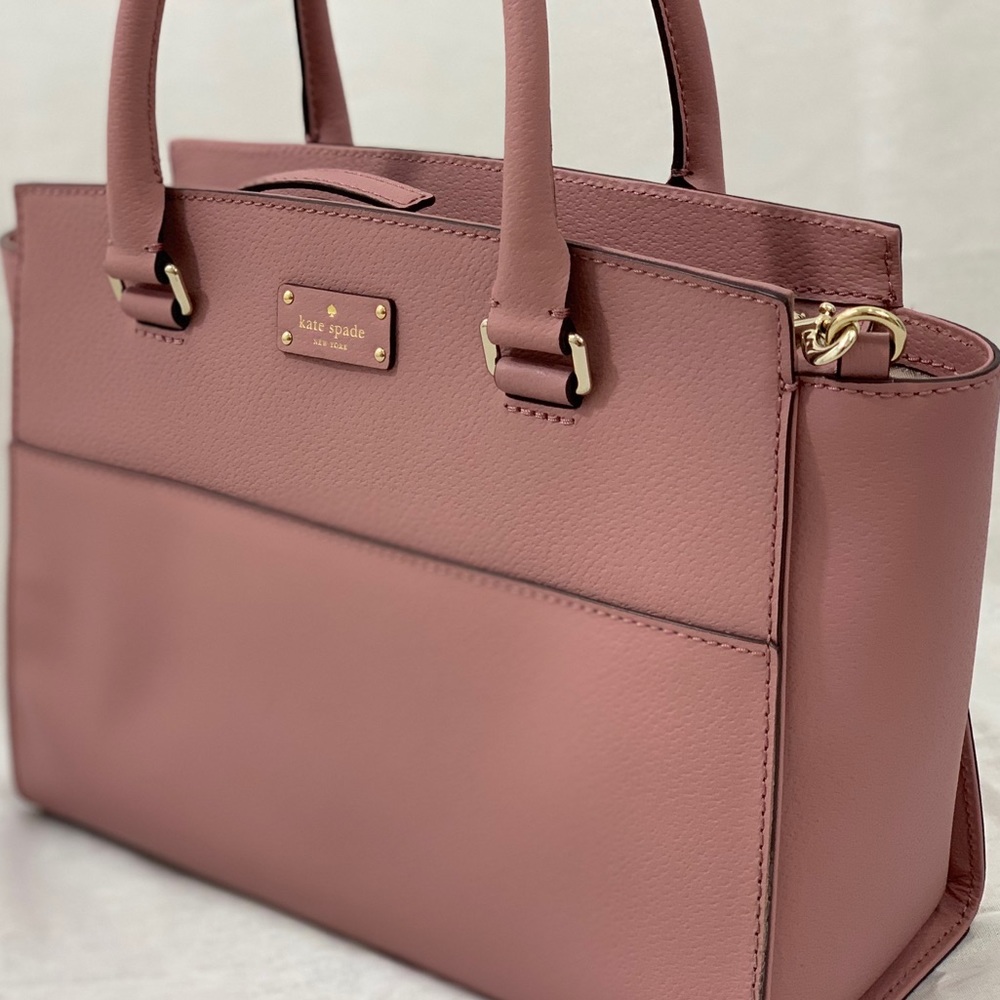 💕 NWT! Kate Spade Large Lana Leather Satchel - Picture 1 of 7